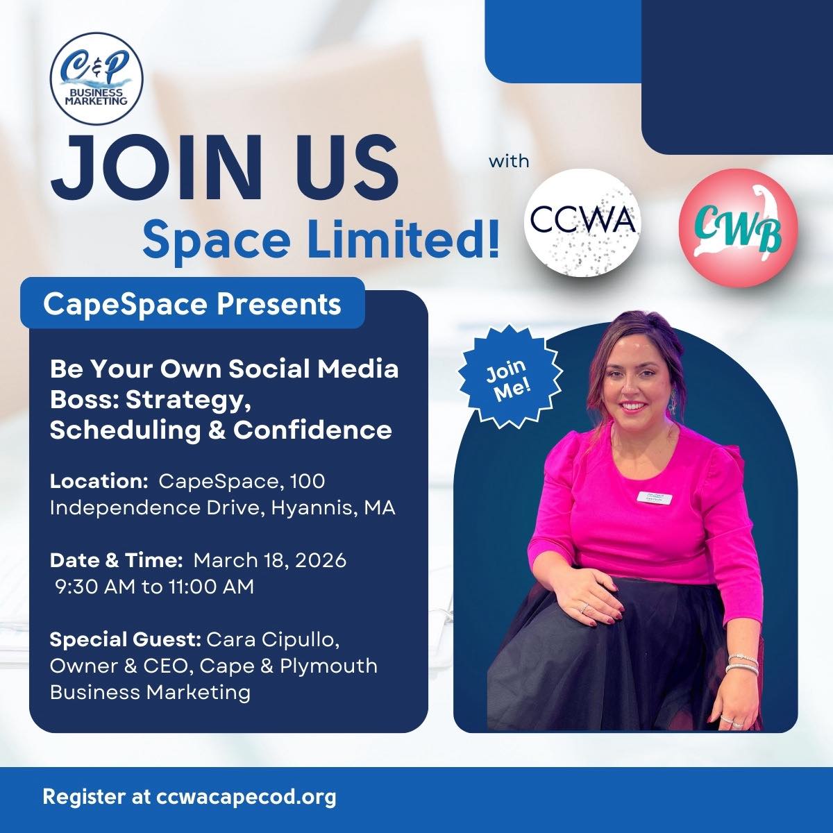 Be Your on Social Media Boss: Strategy, Scheduling + Confidence